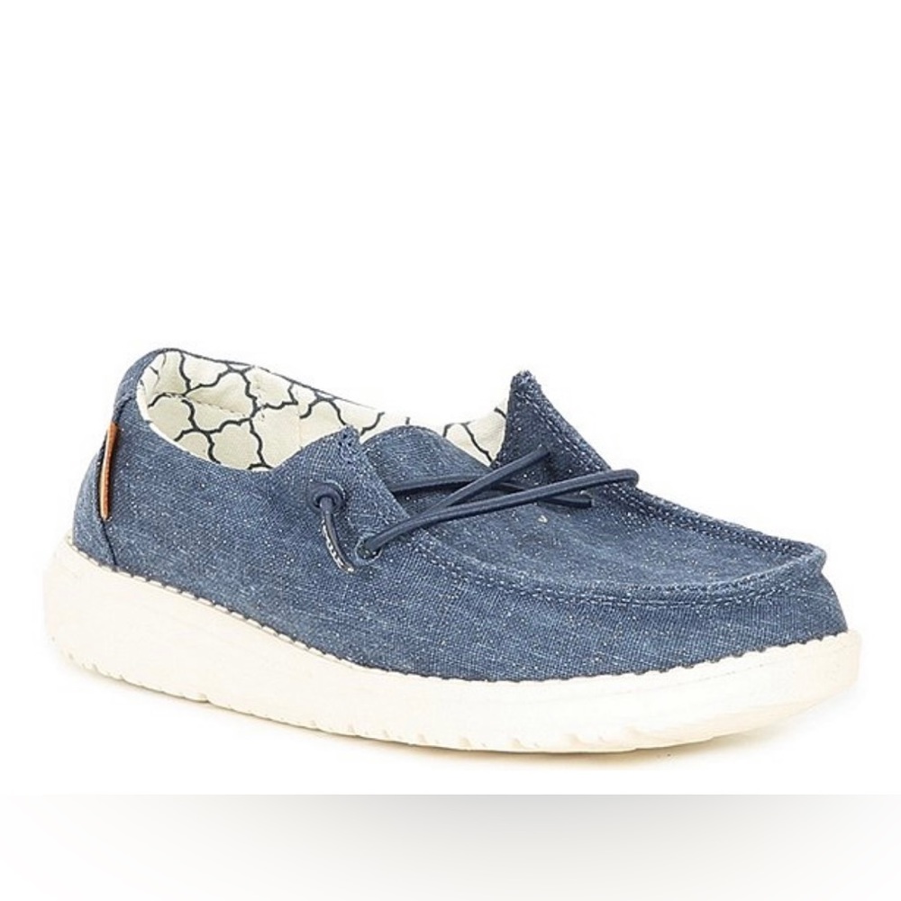 HEYDUDE
Girls' Wendy Linen Washable Slip-Ons (Toddler) 12M Toddler